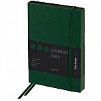Ежедневник недатир. B6, 136л., кожзам, Berlingo «Western», с резинкой, зеленый