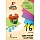 Картон цветной Луч Школа творчества (А4, 8 листов, 8 цветов, мелованный)