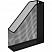 превью Вертикальный накопитель для бумаг Attache (металлическая сетка, ширина 72 мм, черный)