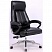 превью Кресло для руководителя Easy Chair 573 AR черное (рециклированная кожа/металл)