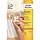 Этикетки самоклеящиеся Мини-этикекти L6041-20 желтые,45.7 х21.1мм,960 шт/уп