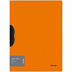 Папка с пластиковым клипом Berlingo «Color Zone» А4, 450 мкм, оранжевая