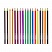 превью Карандаши цветные ЮНЛАНДИЯ «КАРНАВАЛ»18 цветовпластиковыезаточенныетрехгранный корпус181685