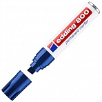 Маркер перманентный Edding 800/3 синий (толщина линии 4-12 мм)