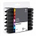 превью Набор художественных маркеров двухсторонних Winsor&Newton «Pro», пулевидный/скошенный, 2мм/7мм, 12 цветов + 1 блендер