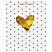 превью Пакет подарочный 26×12.7×32.4 см, ЗОЛОТАЯ СКАЗКА «Золотое сердце», ламинированный