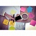 превью Стикеры Z-сложения Post-it 76×76 мм неоновые 2 цвета желтые/розовые для диспенсера (2 блока по 50 листов) 