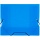 Папка-короб на резинках Attache А4 пластиковая синяя (0.45 мм, до 200 листов)
