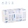 Полотенца бумажные лист. OfficeClean Professional(Z-сл) (H2), 1-слойные, 190л/пач., 22.5×20.5 см, тиснение, белые