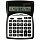 Калькулятор настольный Milan 152016BL 16-разрядный черный/белый