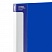 превью Папка с боковым зажимом СТАММ «Стандарт» А4, 17мм, 700мкм, пластик, синяя