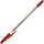 Ручка шариковая Attache Corvet красная (толщина линии 0,7мм)
