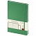 превью Бизнес-Блокнот А5, 100 л., твердая обложка, балакрон, на резинке, BV, Зеленый