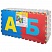 превью Коврик-пазл напольный 2.4×1.2 м, мягкий, «Алфавит», 32 элемента 30×30 см, толщина 1 см, ЮНЛАНДИЯ