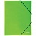 превью Папка на резинке Berlingo «Neon» А4, 500мкм, неоновая зеленая
