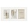 Мультирамка МДФ 29×29см, OfficeSpace «Passepartout», на 4 фото, небьющееся стекло, белый