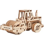 Конструктор деревянный ТРИ СОВЫ «Каток», 8.5×4.2×4.5см, 52 детали, пакет с еврослотом
