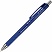 превью Ручка шариковая масляная автоматическая Unimax Top Tek Fashion синяя (толщина линии 0.5 мм)