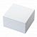 превью Блок для записей BRAUBERG проклеенный, куб 9×9×5 см, белый, белизна 95-98%