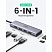 превью Разветвитель USB Ugreen CM511 (60383) USB-C. серый космос