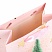превью Пакет подарочный (1 штука) новогодний 18×10x23 см, ЗОЛОТАЯ СКАЗКА «Pink Ivory», фольга