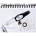 превью Корректирующая ручка Attache Selection Black&White 6 мл (быстросохнущая основа)