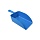 Щетка ручная FBK круглая скребковая жесткая D125мм синяя 54154-2