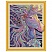 превью Картина стразами (алмазная мозаика) сияющая 40×50 см, ОСТРОВ СОКРОВИЩ «Персидская лошадь», без подрамника