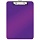 Доска-планшет LEITZ «WOW», с верхним прижимом, A4, 320×228 мм, пластик, 1.7 мм, фиолетовая