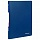 Папка 40 вкладышей BRAUBERG 'Office', синяя, 0,6 мм