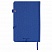 превью Ежедневник недатированный А5 (138×213 мм) BRAUBERG «Finest», 136 л., кожзам, резинка, синий