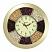 превью Часы настенные TROYKA 11171141, круг, «Часы-специи», золотая рамка, 29×29×3.5 см
