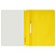 превью Папка-скоросшиватель пластик. СТАММ А4, 120мкм, желтая с прозр. верхом