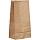 Крафт пакет бумажный коричневый 24.8×12.7×8 см 1000 штук