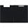Папка-планшет с 2 зажимами Attache A4 черная горизонтальная/вертикальная