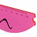 превью Линейка 15см Мульти-Пульти, «Кошка», пластиковая, прозрачная, розовая европодвес