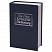 превью Ящик для денег, ценностей, документов, печатей BRAUBERG «Книга», 54?115?180 мм, форма книги, ключевой замок, синий