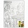 Холст на картоне с контуром BRAUBERG ART 'CLASSIC', 'Города', 30х40 см, грунтованный, 100% хлопок, 190630