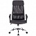 превью Кресло для руководителя Easy Chair 589 TPU черное (сетка/искусственная кожа/хромированный металл)