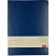 превью Ежедневник недатированный Альт Megapolis искусственная кожа A4 160 листов синий (190×260 мм)