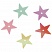 превью Пайетки для творчества «Звезды», яркие, цвет ассорти, 5 цветов, 15 мм, 20 грамм, ОСТРОВ СОКРОВИЩ, 661277