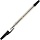 Ручка шариковая Attache Corvet черная (толщина линии 0,7 мм)