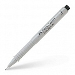 Ручка капиллярная Faber-Castell Ecco Pigment черная толщина 0.5 мм