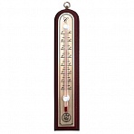 Термометр комнатный деревянный 188×39 мм (без ртути)