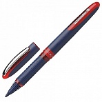 Ручка-роллер SCHNEIDER «One Business», КРАСНАЯ, корпус темно-синий, узел 0.8 мм, линия письма 0.6 мм