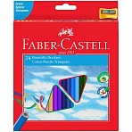 Карандаши цветные Faber-Castell Eco 24 цвета (с точилкой)