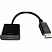 превью Переходник Cablexpert DisplayPort - HDMI 0.1 метра (A-DPM-HDMIF-002)