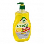Средство для мытья посуды Mama Ultimate конц лимон дозатор, 1000мл