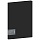 Папка с пружинным скоросшивателем Berlingo «Soft Touch», 17мм, 700мкм, черная, с внутр. карманом