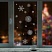 превью Украшение для окон и стекла ЗОЛОТАЯ СКАЗКА «Снежинки объемные 2», 30×38 см, ПВХ